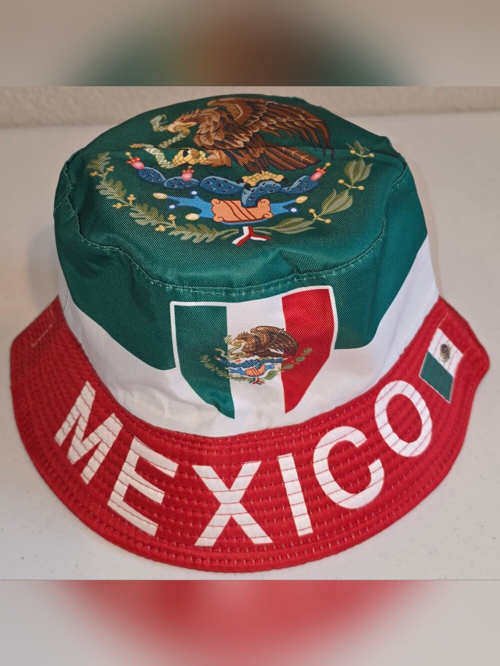 MEXICO 2026 World Cup unisex reversible bucket hat one size gorro cachucha - Picture 9 of 9